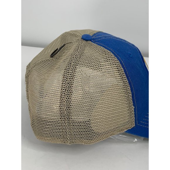 NFL 47 Brand Los Angeles Rams Blue Grey Logo NFL Football Cap NWT Trucker 6767 - Picture 3 of 12